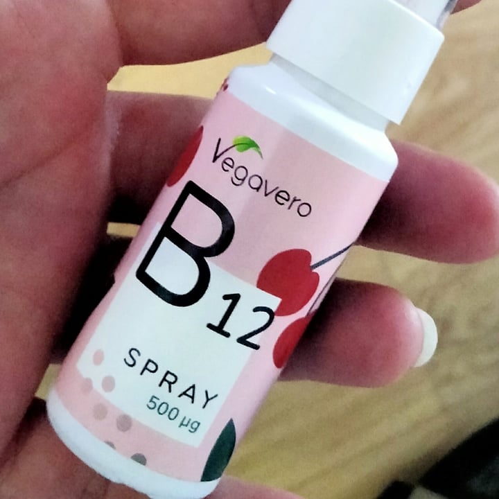 review photo of Vegavero Vitamin B12 Spray Cherry shared by @cyckel on 27 Sep 2022 - review