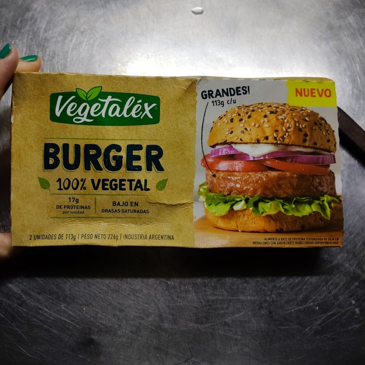photo of Vegetalex Burger 100% Vegetal shared by @pvilches on  07 Oct 2021 - review