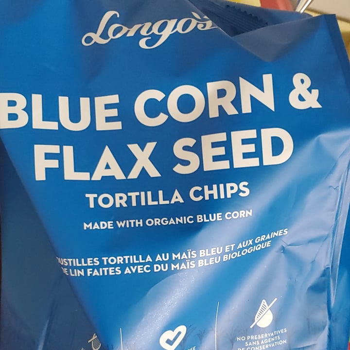 Longos Blue Corn And Flax Tortilla Chips Review abillion