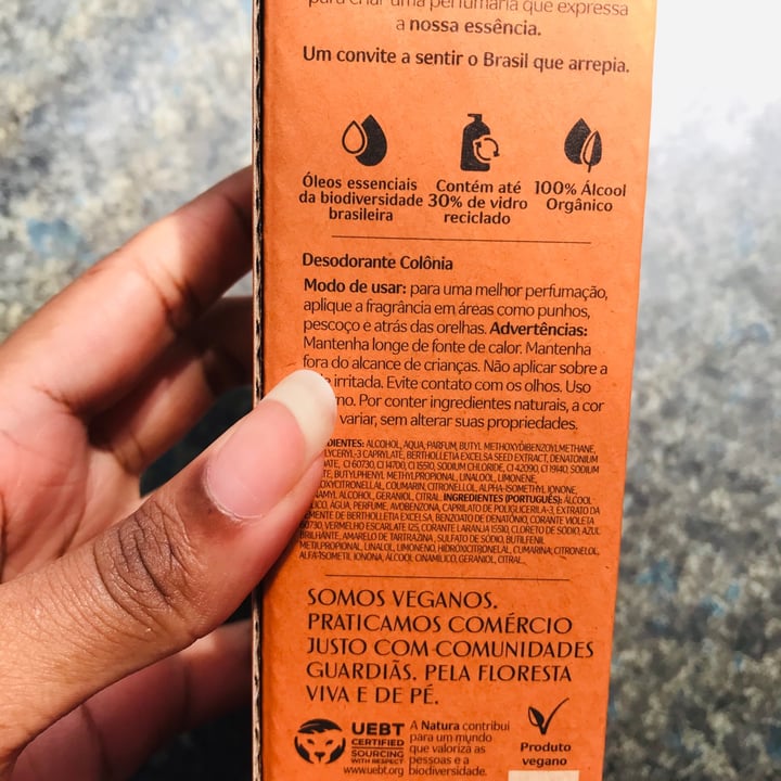review photo of Natura Fragrância Ekos Castanha shared by @adrianni on 03 May 2022 - review