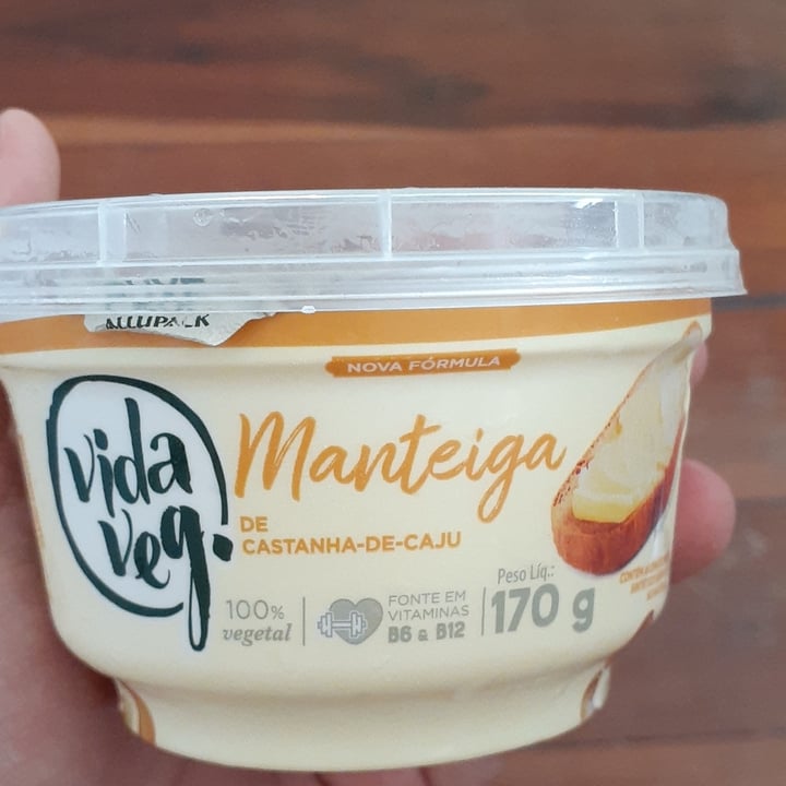 review photo of Vida Veg Manteiga de castanha de caju shared by @sofiaalecrim on 12 May 2022 - review