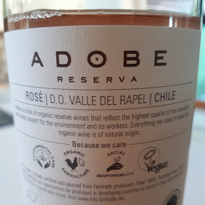 photo of Emiliana Adobe Reserva Rosé shared by @veganhaven on  06 Mar 2021 - review