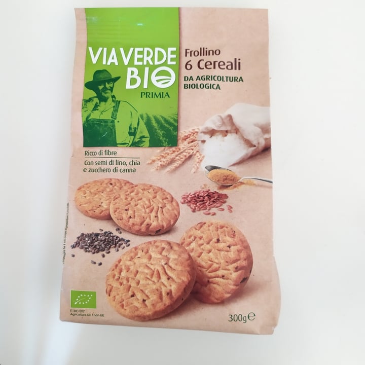 photo of Via verde Bio primia Frollino 6 cereali shared by @urdva on  03 Oct 2022 - review