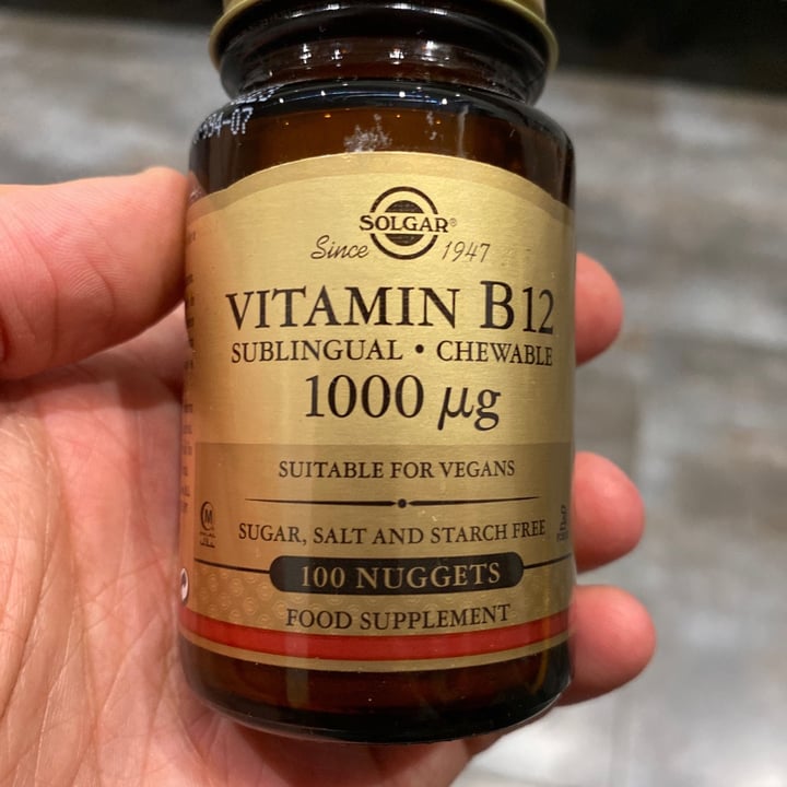 photo of Solgar Vitamin B12 Chewable cherry flavoured shared by @alexyoung on  18 Oct 2020 - review