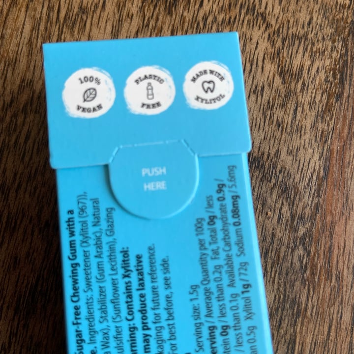 photo of Nopla Plastic Free Peppermint Gum shared by @justlyn3 on  13 Dec 2021 - review