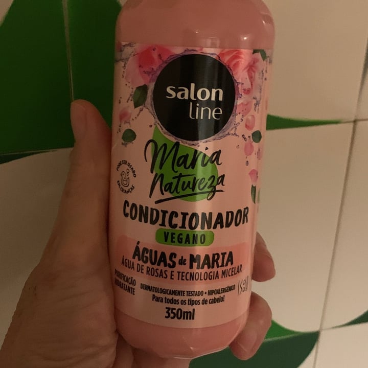photo of Salon line Maria Natureza Condicionador Águas de Maria shared by @olavopn on  04 Aug 2021 - review