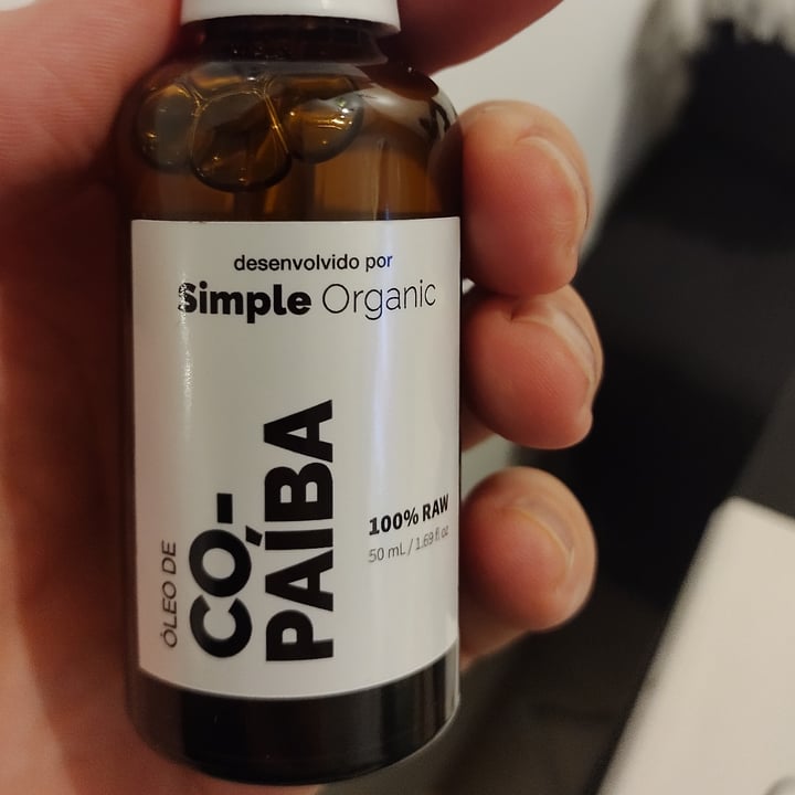 photo of Simple Organic Óleo de Copaíba shared by @amarildo on  04 Jun 2022 - review