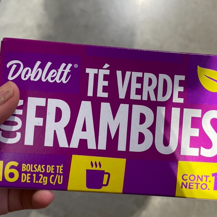 review photo of Doblett Te De Frambuesa shared by @veganitaaaa on 30 Jun 2022 - review