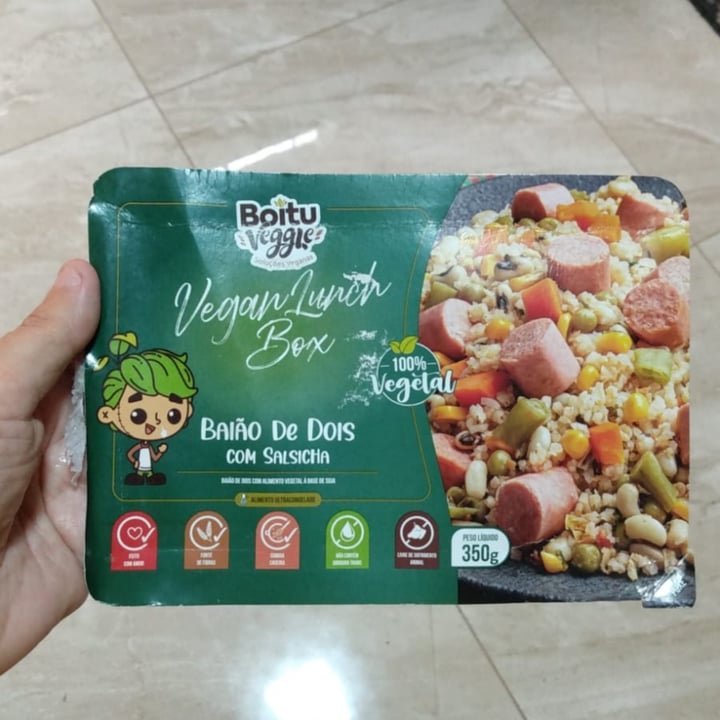 review photo of Boitu veggie baião de dois com salsicha shared by @anamariaconcianci on 13 Jul 2022 - review