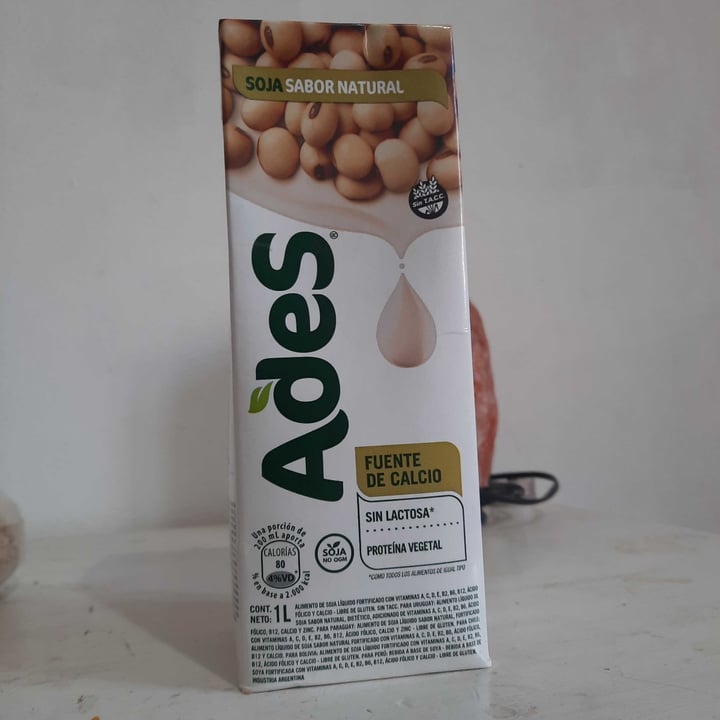 photo of Ades Leche de Soya sabor Natural sin Azúcares Añadidos shared by @milagroscherry on  19 Jul 2021 - review