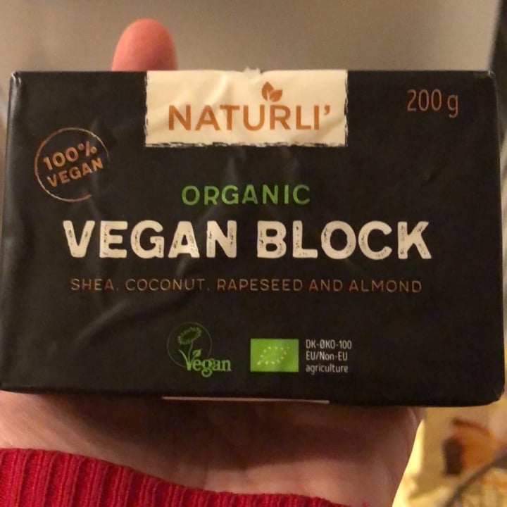 photo of Naturli' Naturli Organic Vegan Block shared by @saracdp on  13 Apr 2022 - review
