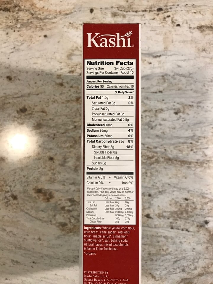 photo of Kashi Cinnamon French Toast shared by @dianna on  05 Nov 2019 - review