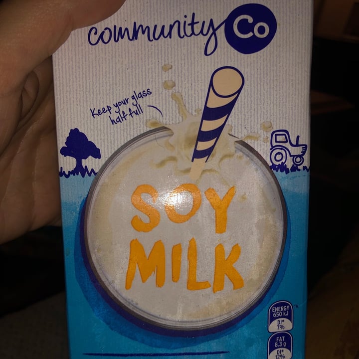 photo of Community Co Soy Milk shared by @heathybop on  07 Sep 2021 - review