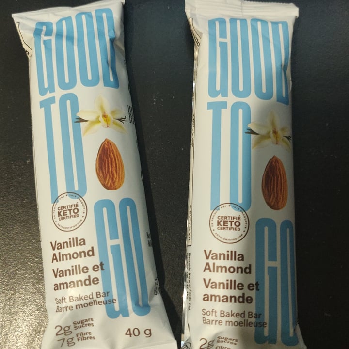 photo of Good To Go Vanilla Almond Soft Baked Bar shared by @jusjag on  11 Jan 2021 - review