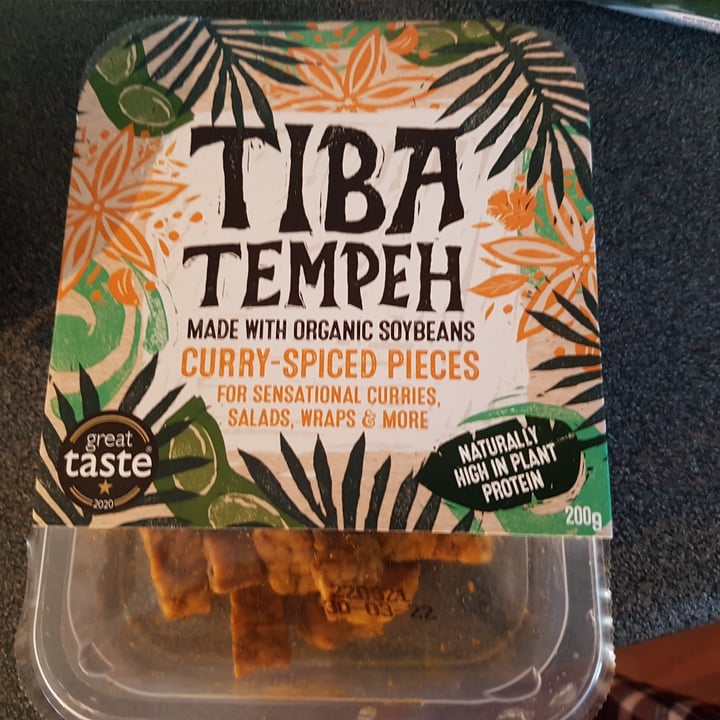photo of Tiba tempeh Curry Pieces shared by @vegan-paul on  26 Mar 2022 - review