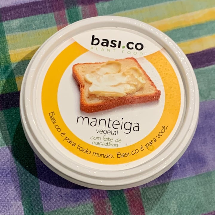 photo of Basi.co Manteiga vegetal shared by @lolario on  23 Jul 2021 - review