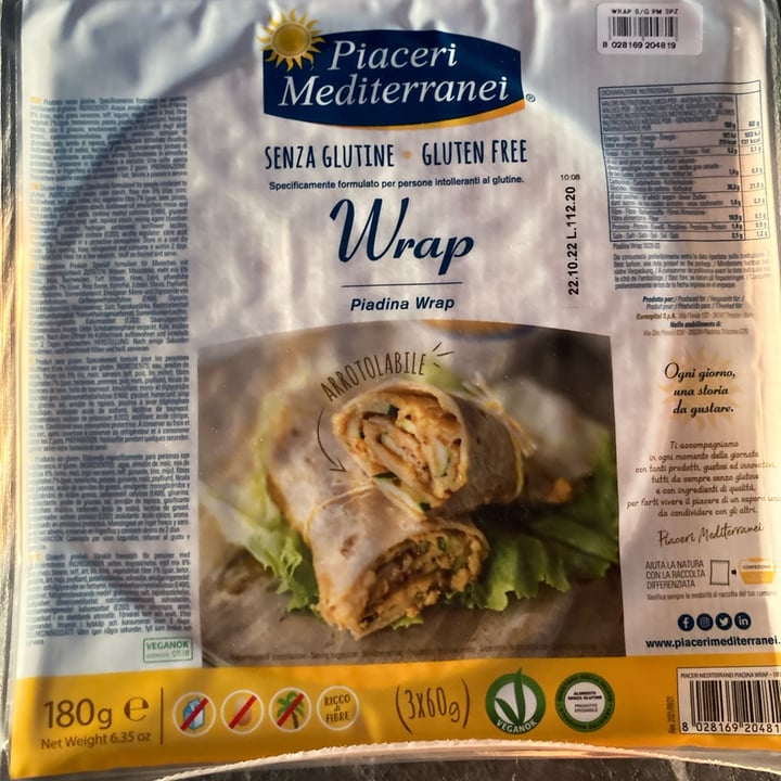 review photo of Piaceri Mediterranei Wrap shared by @maaarzia on 09 Aug 2022 - review