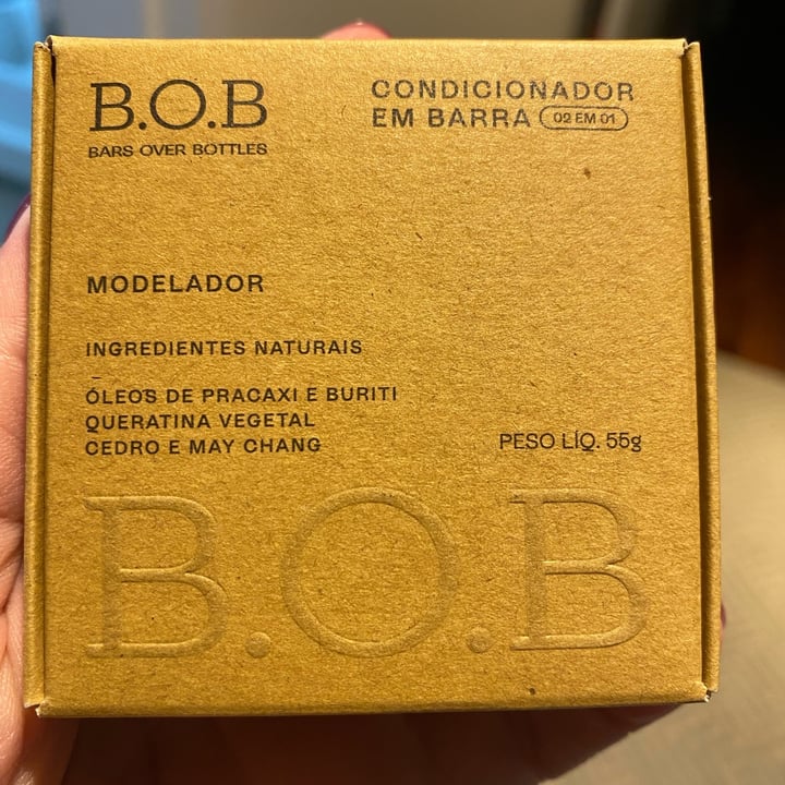 review photo of B.O.B Condicionador Sólido Modelador shared by @andreama on 29 May 2022 - review