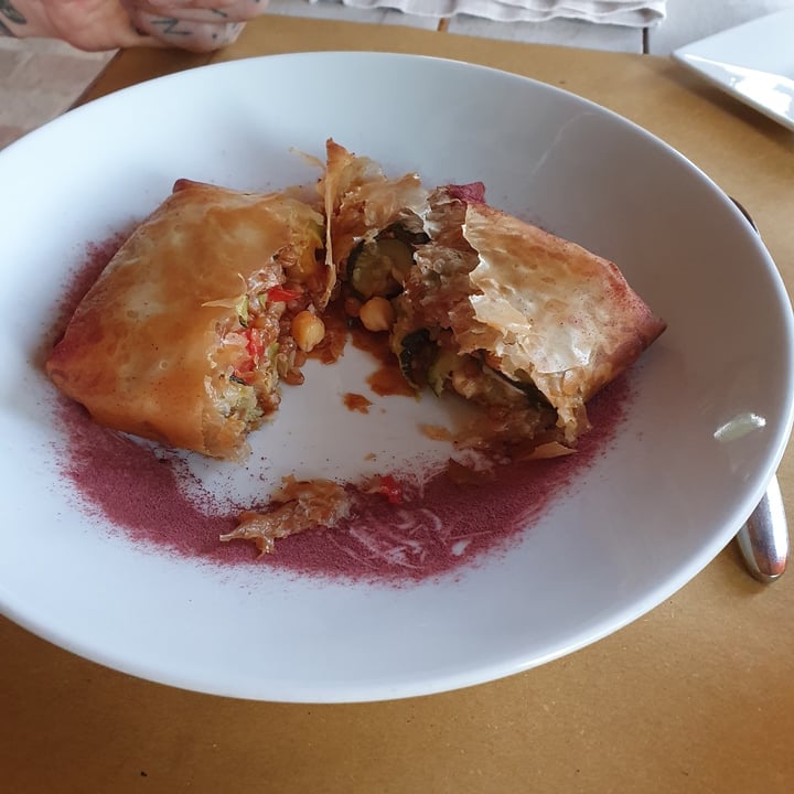 review photo of Coroncina veggie country relais involtino di zucchine shared by @giulipruli on 25 Jul 2022 - review