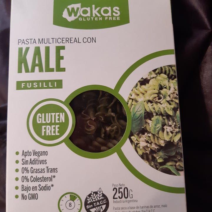 photo of Wakas Pasta Multicereal con Kale shared by @lupesaracho on  13 Aug 2021 - review