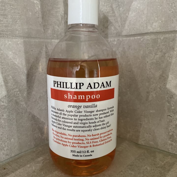 photo of Phillip Adam Orange Vanilla Shampoo shared by @theveggiebee on  20 Aug 2021 - review