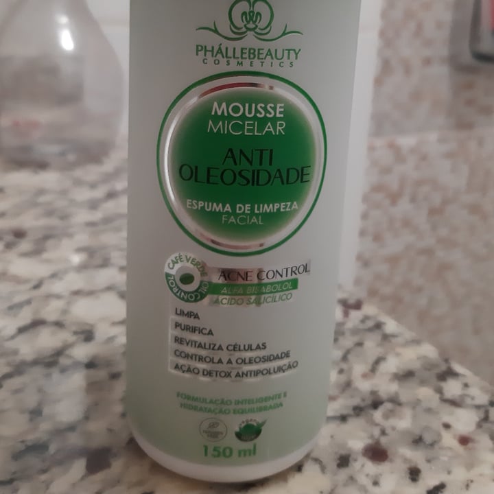 photo of Phállebeauty Cosmetics Mousse Micelar shared by @fernandadc on  08 May 2022 - review