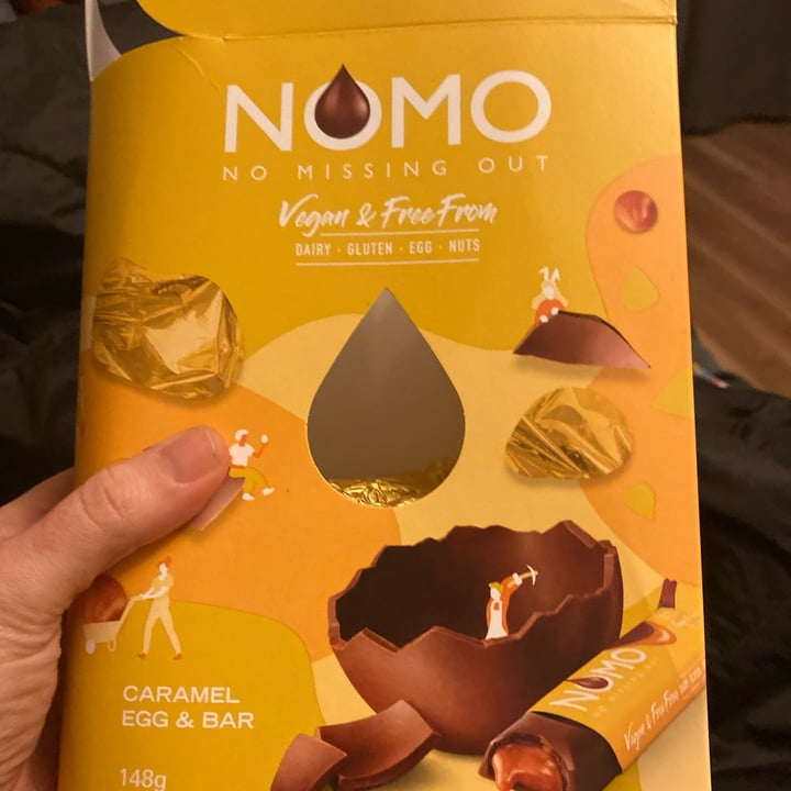 review photo of NOMO Caramel Easter Egg shared by @animalsrule on 09 Mar 2022 - review
