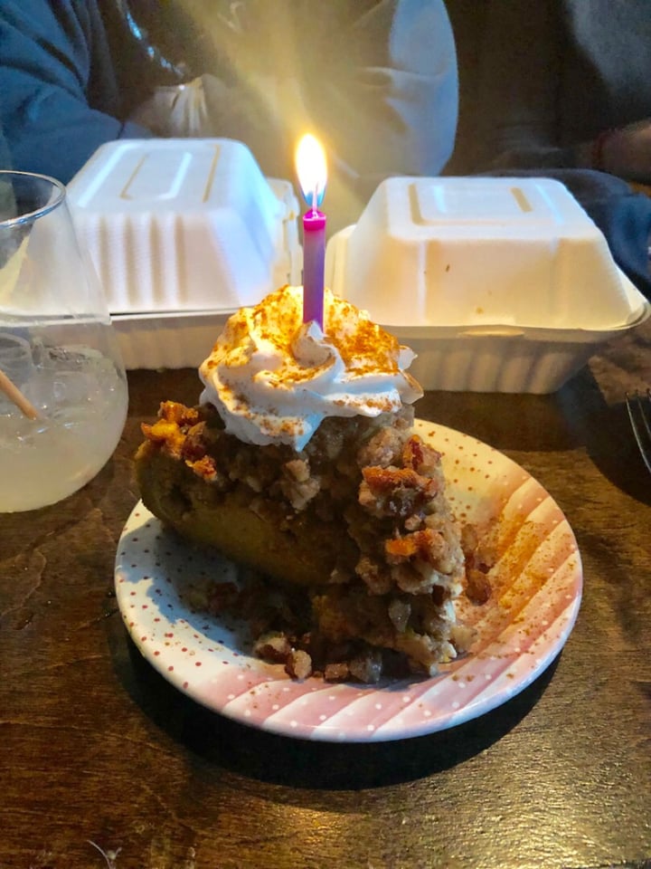 review photo of Modern Love Pumpkin Cheesecake shared by @caityducham on 23 Dec 2019 - review