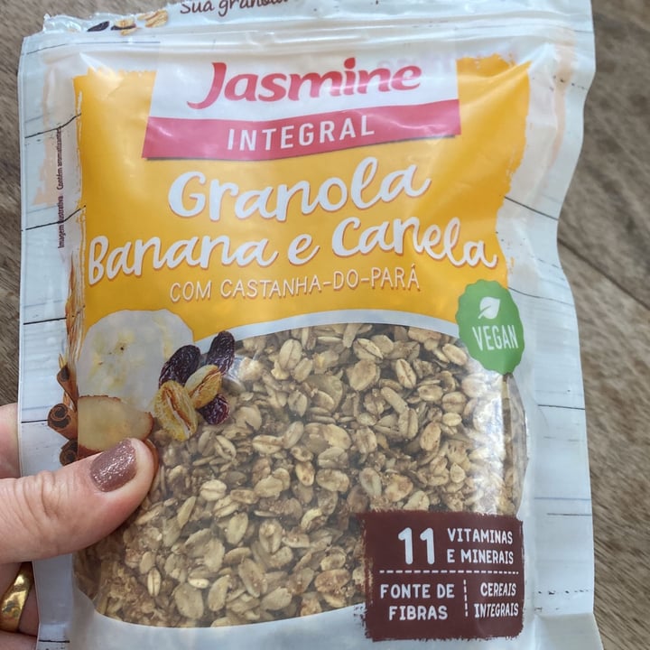 photo of Jasmine Granola banana e canela shared by @rafaelacavachioli on  21 Apr 2022 - review
