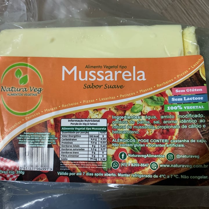 photo of Natura Veg Mussarela Sabor Suave - Alimento Vegetal shared by @akatia on  26 Sep 2022 - review
