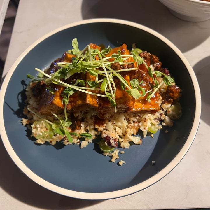 review photo of ROOT VEGAN 本原 Cualiflower rice and tempeh shared by @eco-esti on 01 Oct 2022 - review