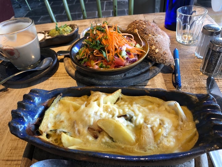 review photo of Café Gan Sipur פריטטה טבעוניצ shared by @michalbiel on 25 Feb 2020 - review