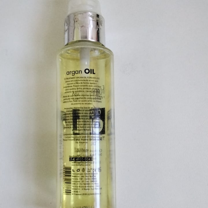 review photo of Forever liss Óleo de argan shared by @brunabsaldanha on 29 Apr 2022 - review