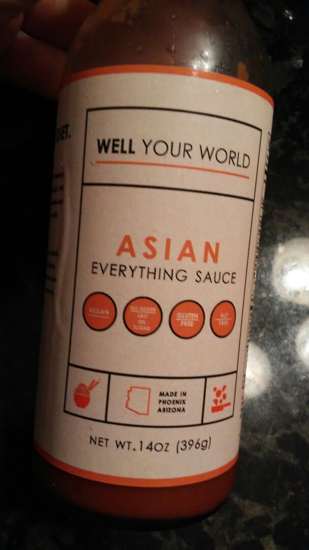 photo of Well Your World Asian Everything Sauce shared by @carolj on  23 Jan 2020 - review