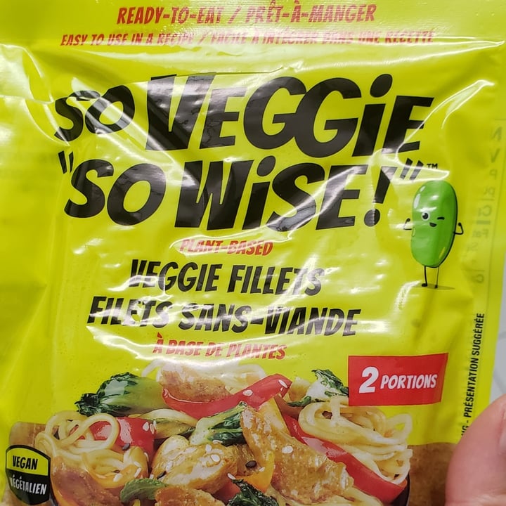 photo of So veggie so wise Veggie fillets / Filets sans-viande shared by @daniella7 on  07 Feb 2022 - review