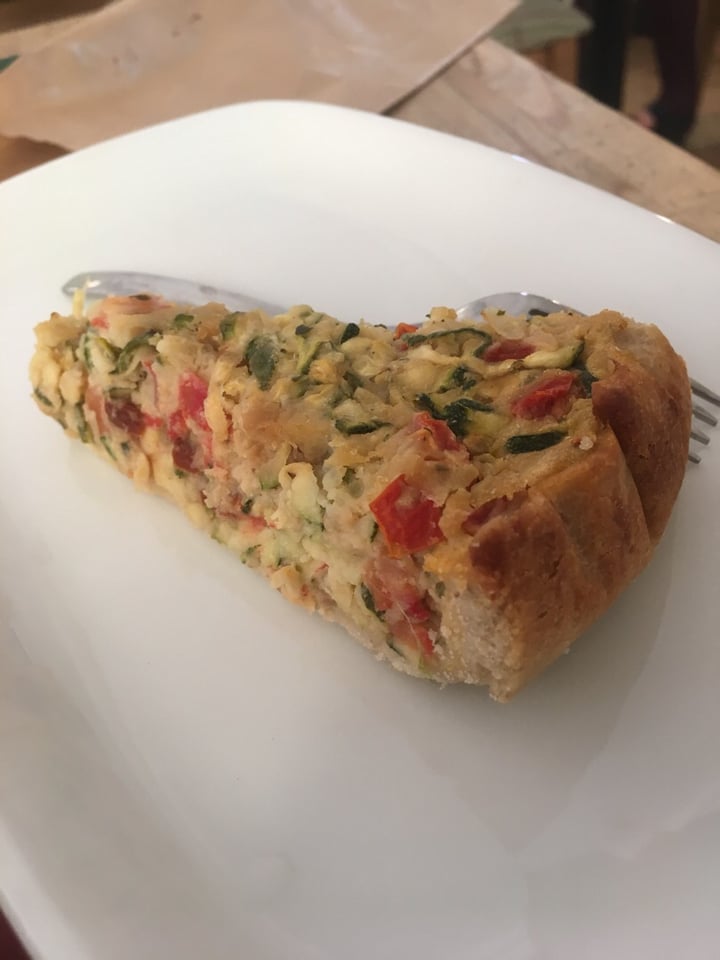 photo of Ecocafe - organic specialty coffee shop Vegan Mixed Veg. Quiche shared by @baliveganguide on  20 Jul 2019 - review