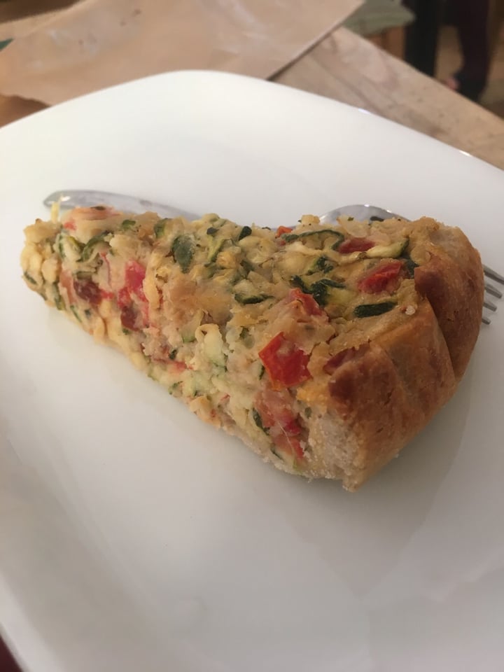 review photo of Ecocafe - organic specialty coffee shop Vegan Mixed Veg. Quiche shared by @baliveganguide on 20 Jul 2019 - review