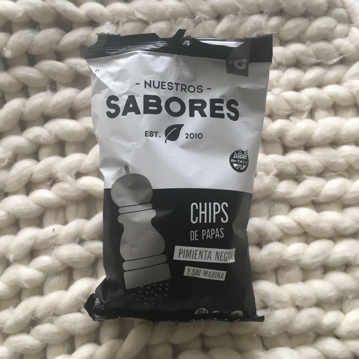 photo of Nuestros Sabores Chips de papas, pimienta y sal marina shared by @ailujeanney on  05 Aug 2021 - review
