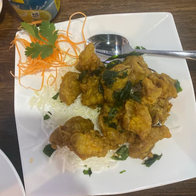 Photo of the dish “Crispy Turmeric Oyster Mushrooms”