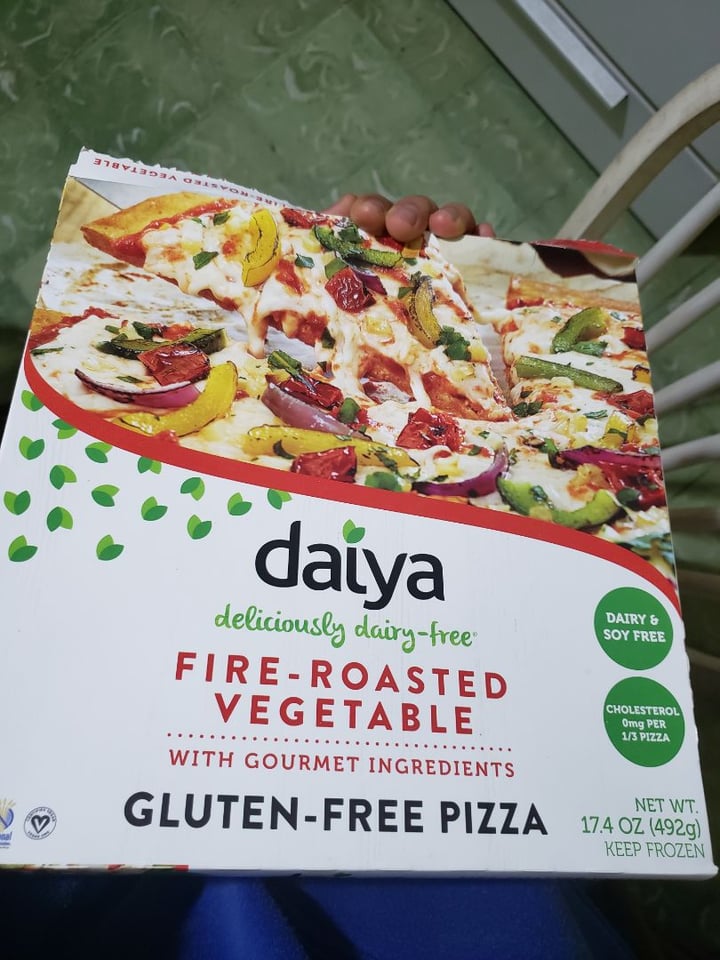 review photo of Daiya Fire-Roasted Vegetable Pizza shared by @jrfitnesscr on 30 Jan 2020 - review