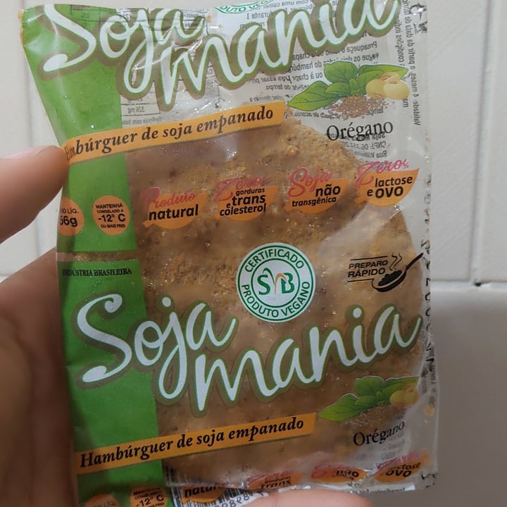 photo of Soja Mania Hambúrguer De Soja Empanado shared by @felps on  06 Sep 2022 - review