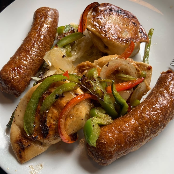 review photo of Rowley Inn vegan pierogi and sasuage shared by @jodymcde on 04 Aug 2022 - review