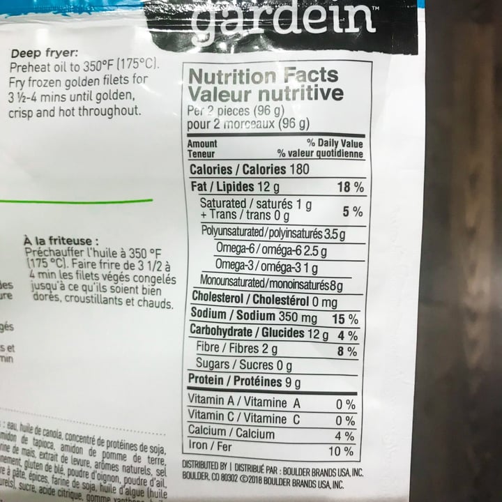 review photo of Gardein Golden Plant Based F'sh Filets shared by @illusionist on 08 Jun 2022 - review