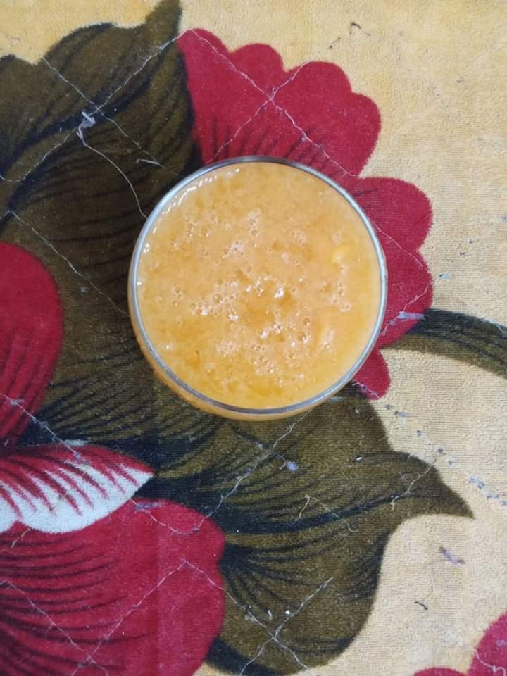 review photo of 1st gate home-fusion papaya Juice shared by @mahendrabeldar on 15 Apr 2020 - review