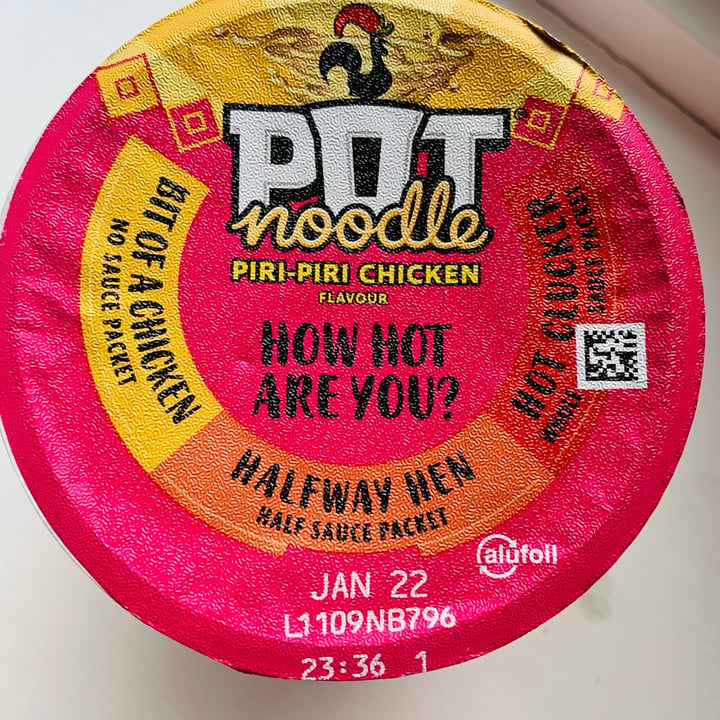 photo of Pot Noodle Piri Piri Chicken shared by @mmmmmmmmskinny on  03 Jun 2021 - review