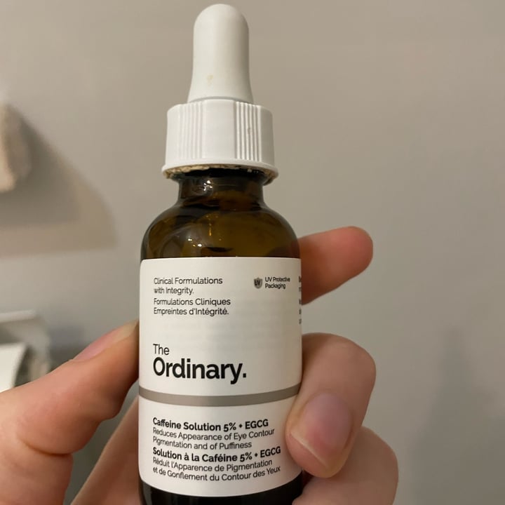 photo of The Ordinary Caffeine Solution 5% + EGCG shared by @giulssd on  20 Apr 2022 - review
