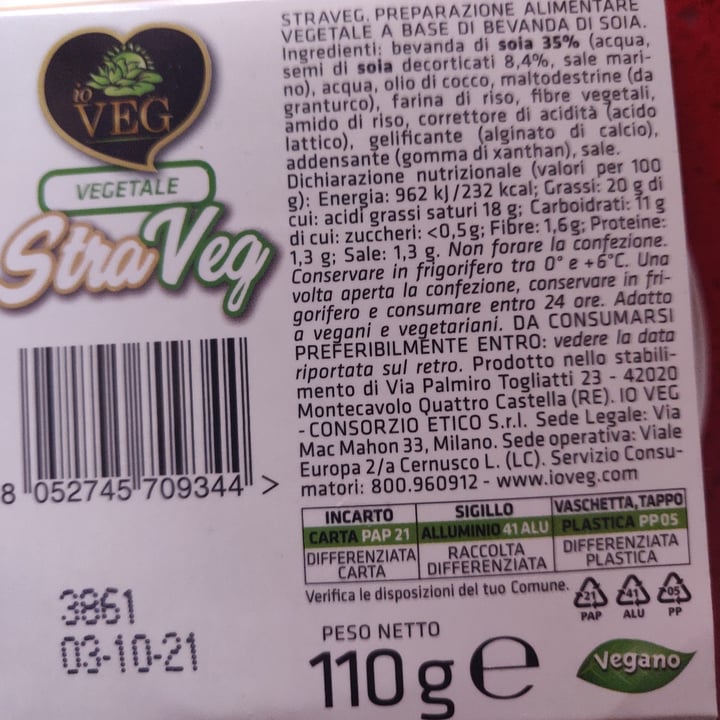review photo of ioVEG StraVeg shared by @gabbogreen on 18 Aug 2021 - review