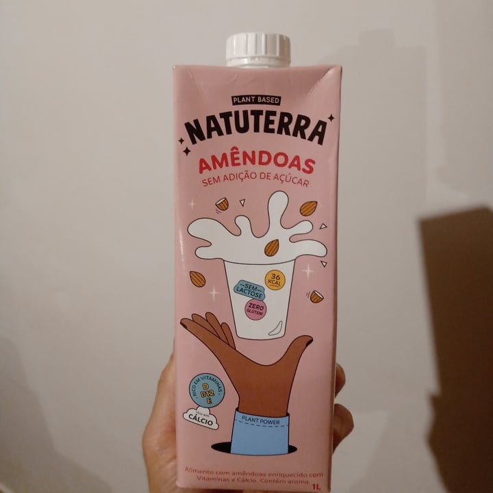 review photo of Natuterra Bebida de amêndoas shared by @yzinha on 12 May 2022 - review