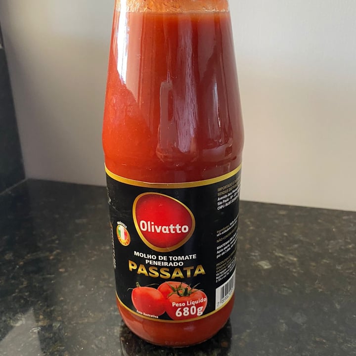 photo of Olivatto molho de tomate shared by @verastoeglehner on  13 May 2022 - review