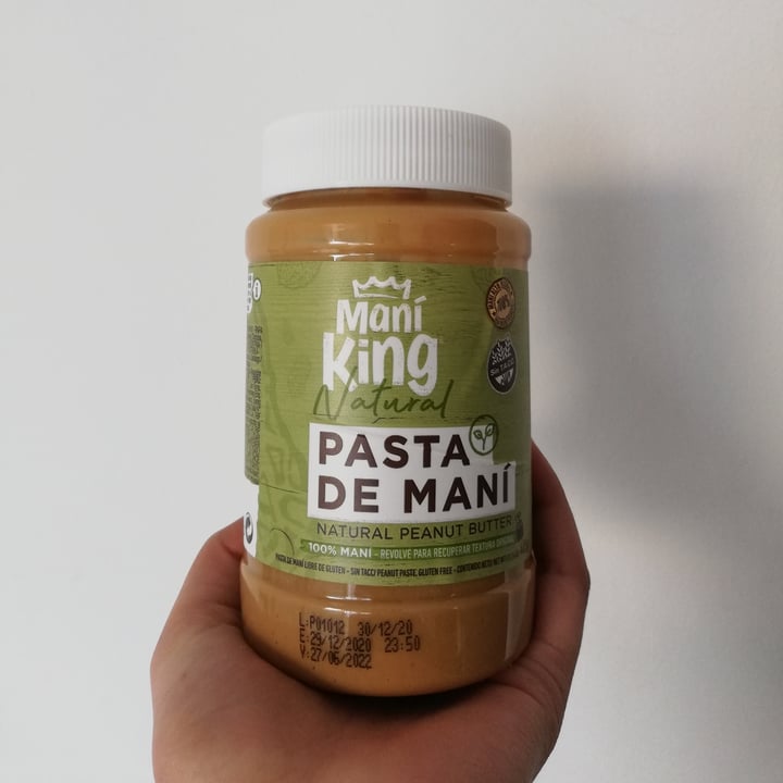 photo of Maní King Pasta De Maní Natural shared by @valentinaspalletta on  02 Aug 2021 - review